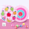 Spot Wholesale Children's Sticky Ball Dart Board Cartoon Fun Dart Board Plus Velvet A Variety Of Creative Cartoon - Image 6