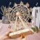 Robotime DIY Wooden Rotatable Ferris Wheel Model With Playing Music Toys For Children Birthday TGN01 - Image 2