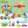 Big Size DIY Magnetic Construction Set Early Learning Constructor Variety Magnetic Rod Building Blocks For Children Toys Gift - Image 5